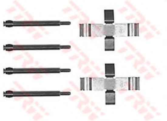 Set accesorii, placute frana