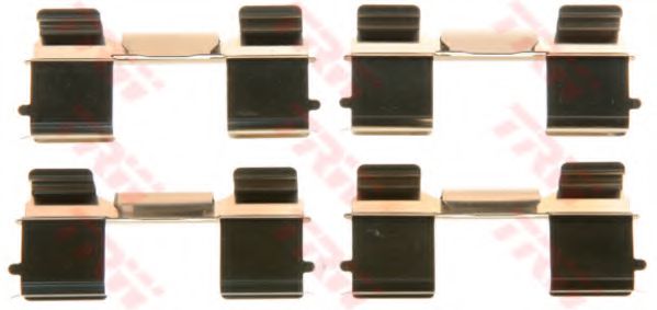 Set accesorii, placute frana