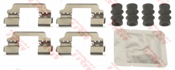 Set accesorii, placute frana