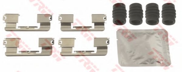 Set accesorii, placute frana