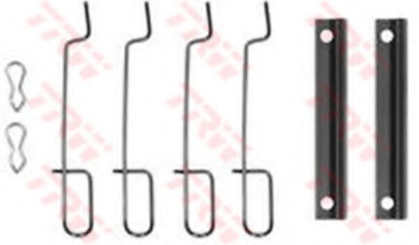 Set accesorii, placute frana