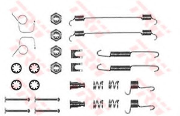 Set accesorii, sabot de frana