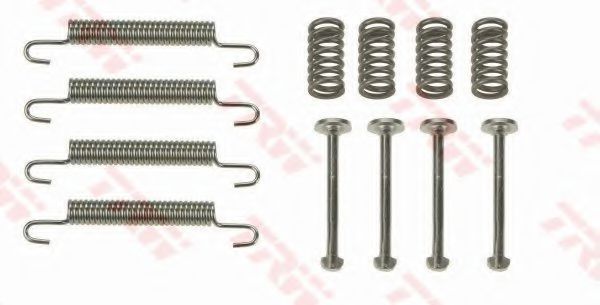 set accesorii, saboti frana parcare