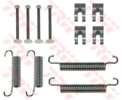 set accesorii, saboti frana parcare