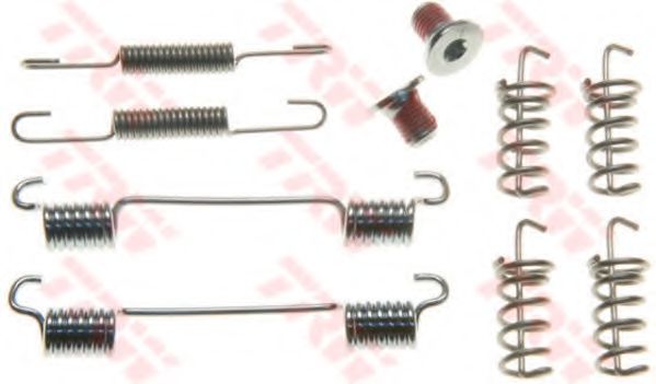 set accesorii, saboti frana parcare