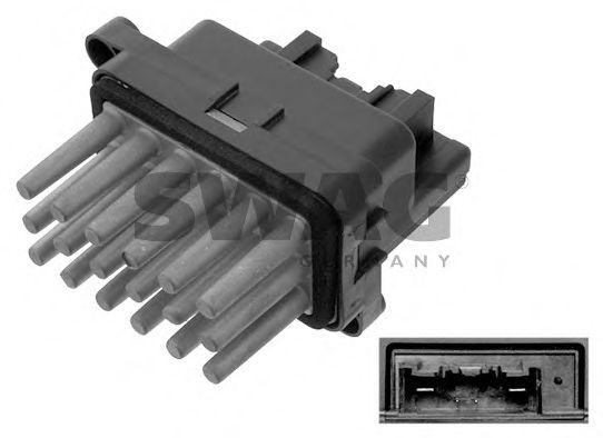 Rezistor, ventilator habitaclu