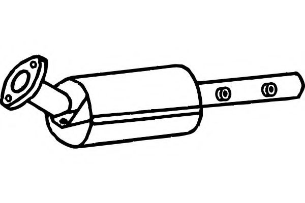 Filtru funingine/particule, sist.de esapament