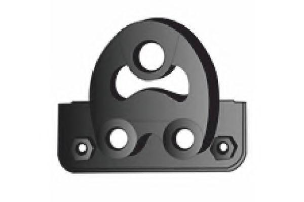 Banda cauciuc, sistem de esapament