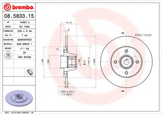 Disc frana