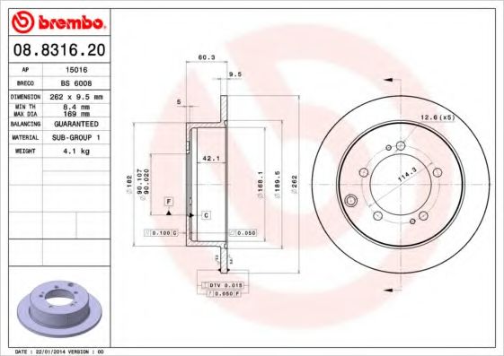 Disc frana