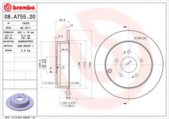 Disc frana