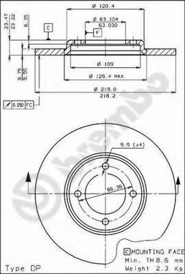 Disc frana