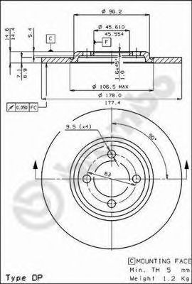 Disc frana