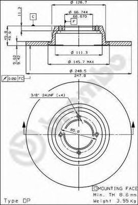 Disc frana