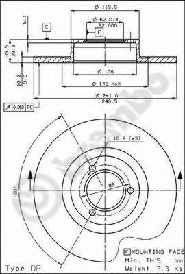 Disc frana