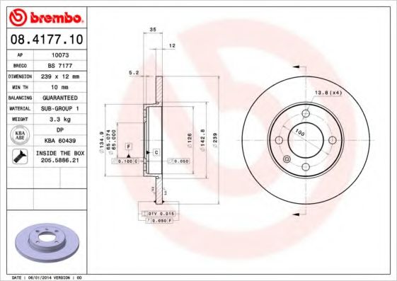 Disc frana