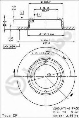 Disc frana