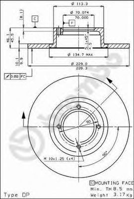 Disc frana