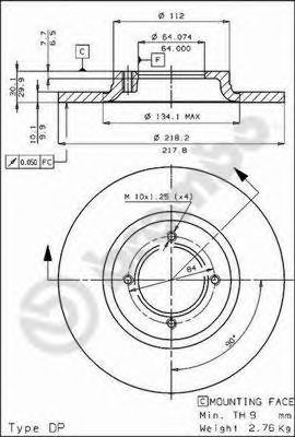 Disc frana