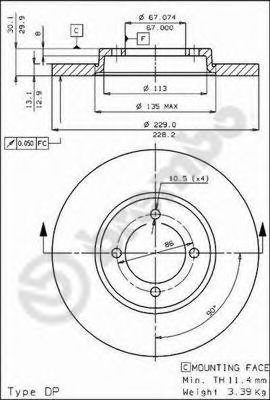 Disc frana