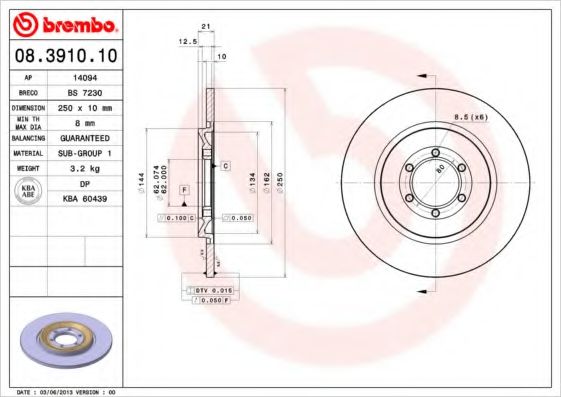 Disc frana