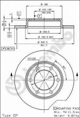 Disc frana