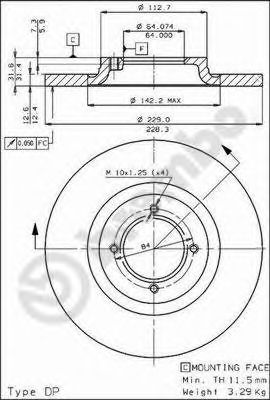 Disc frana