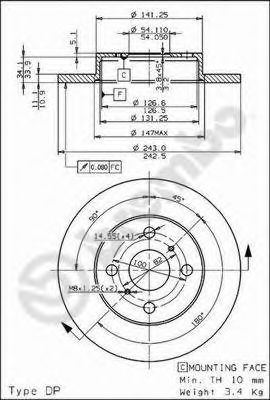 Disc frana