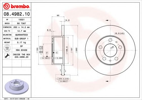 Disc frana