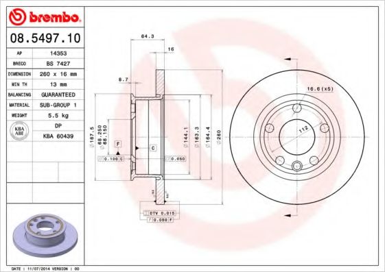 Disc frana