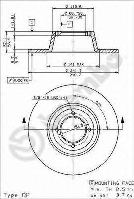 Disc frana