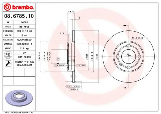 Disc frana