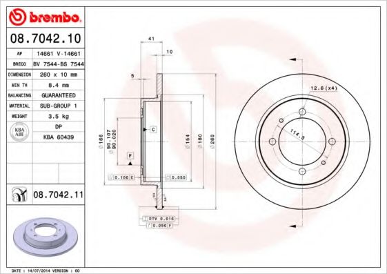 Disc frana