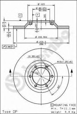 Disc frana