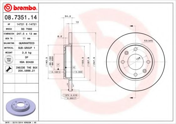 Disc frana