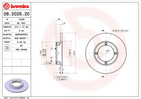 Disc frana