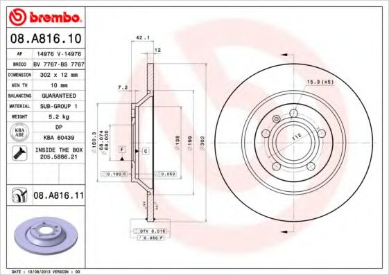 Disc frana