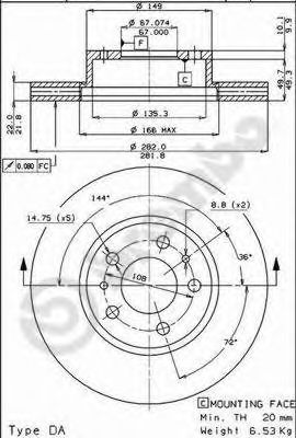 Disc frana