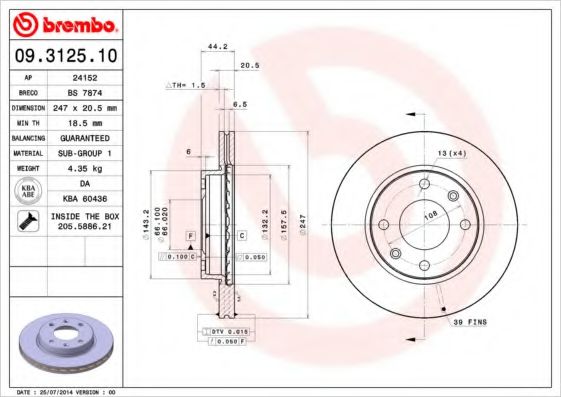 Disc frana