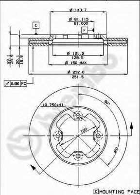 Disc frana