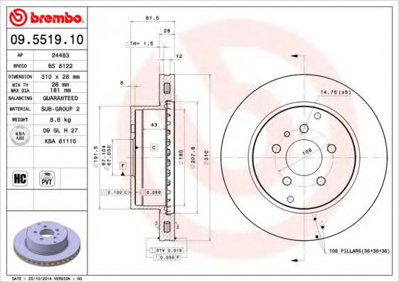 Disc frana