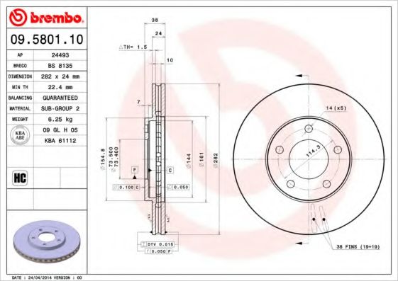 Disc frana