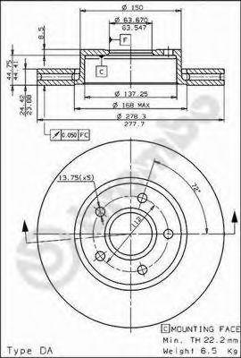 Disc frana