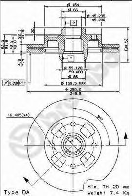 Disc frana