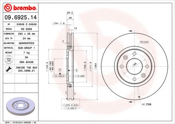 Disc frana