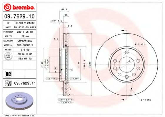 Disc frana