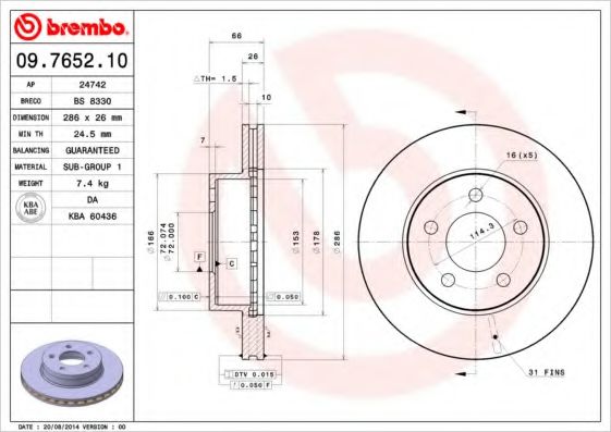 Disc frana