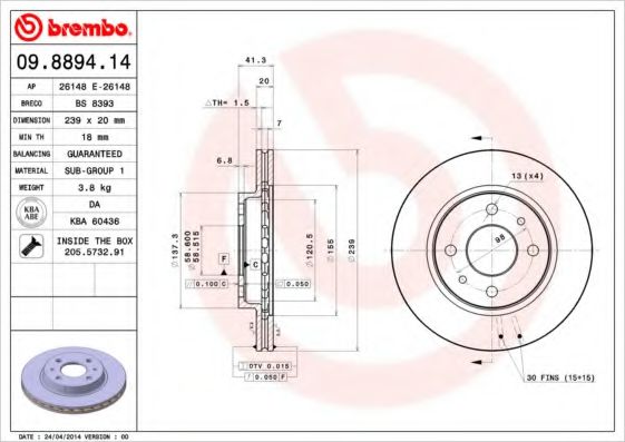 Disc frana