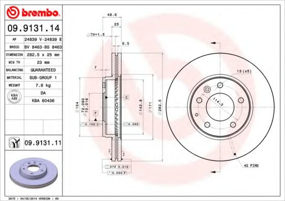 Disc frana