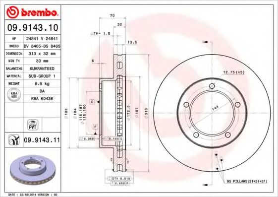 Disc frana